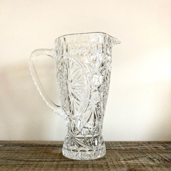 Crystal d’Arlene pitcher Krystal Zajecar 24% lead crystal - Picture 1 of 8